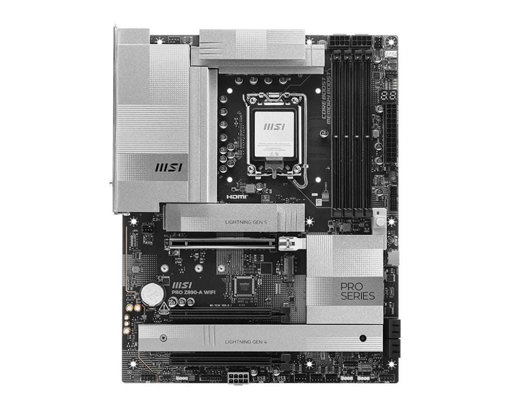 MSI PRO Z890-A WIFI motherboard Intel Z890 LGA 1851 (Socket V1) ATX