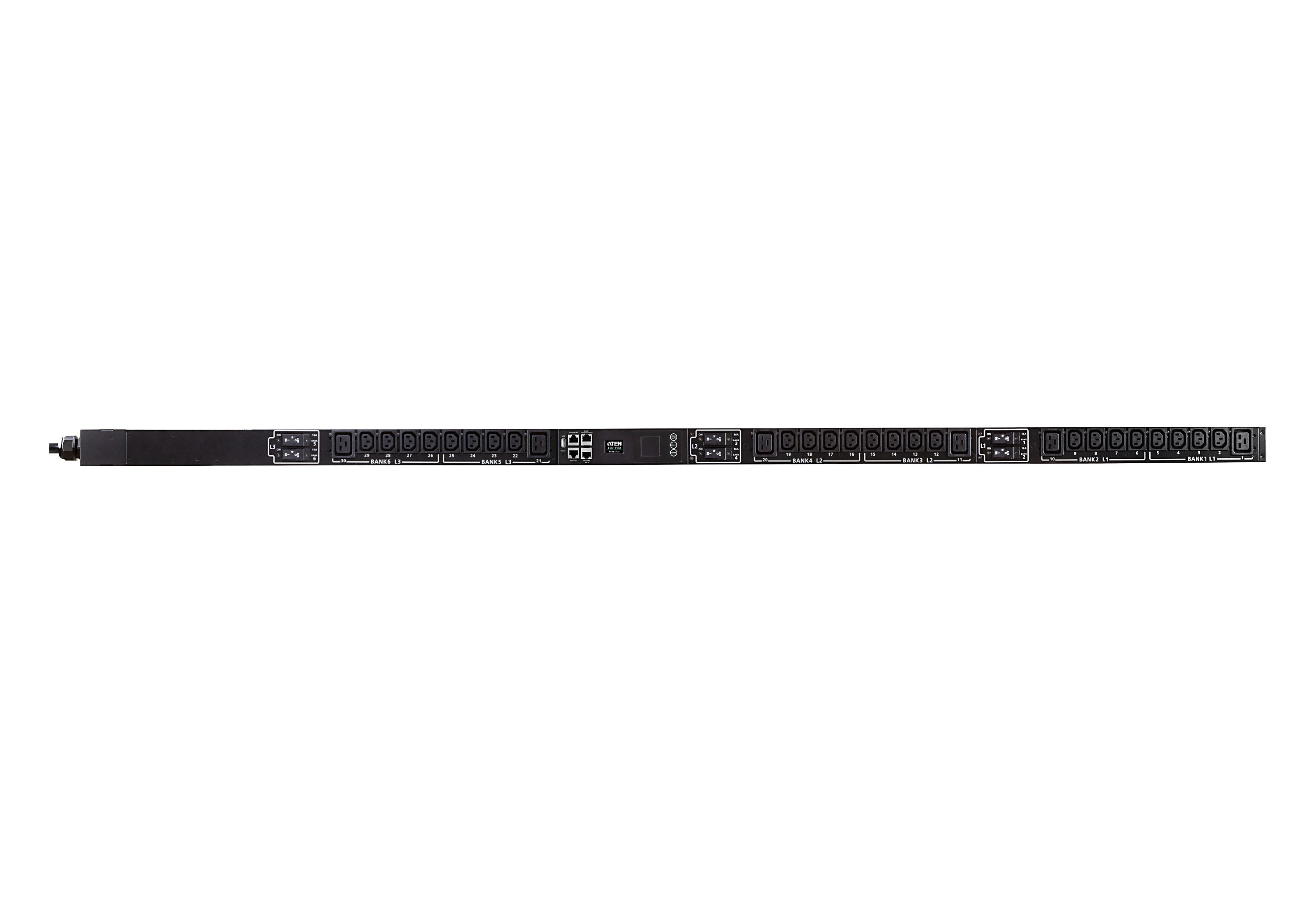 ATEN 30A/32A 30-Outlet 3-Phase Switched eco PDU