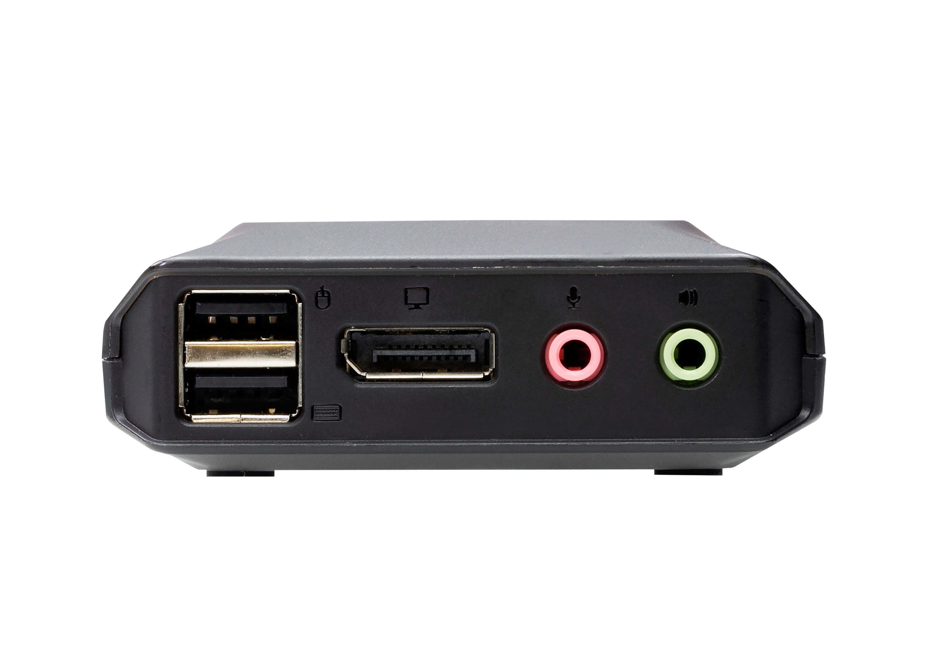 ATEN 2-Port USB-C DisplayPort Hybrid Cable KVM Switch