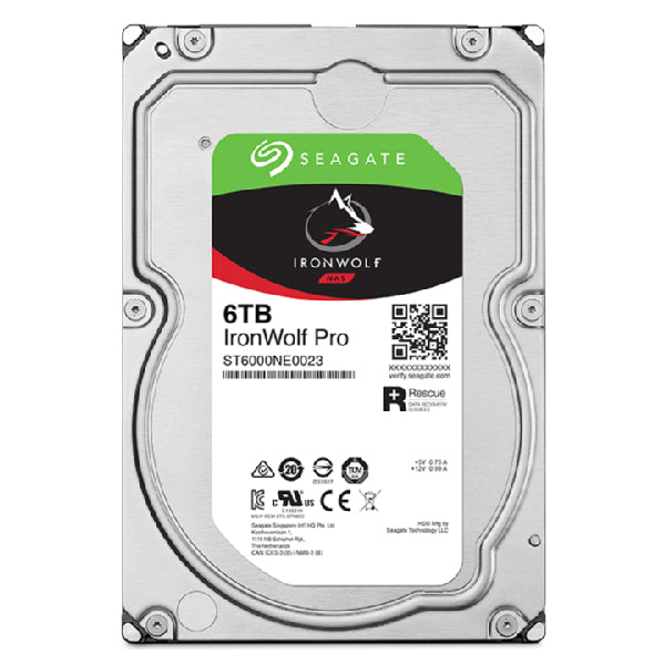 Seagate IronWolf Pro ST6000NT001 internal hard drive 6 TB 7200 RPM 256 MB 3.5