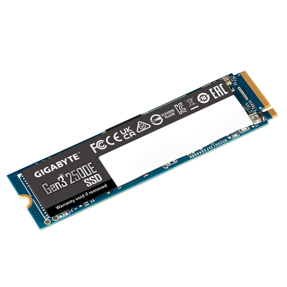 GIGABYTE Gen3 2500E SSD 1TB M.2 PCI Express 3.0 NVMe 3D NAND