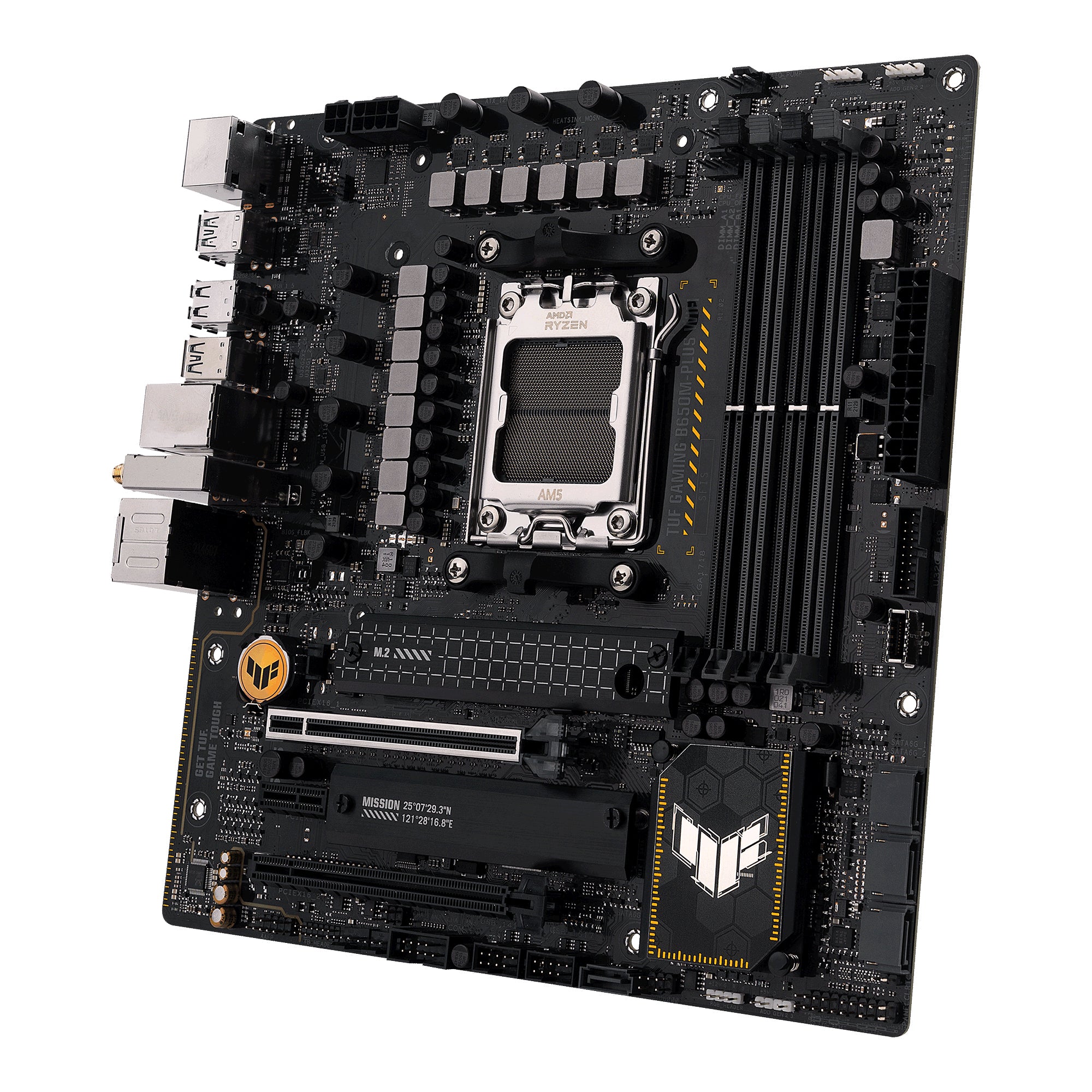 ASUS TUF GAMING B650M-PLUS WIFI AMD B650 Socket AM5 micro ATX