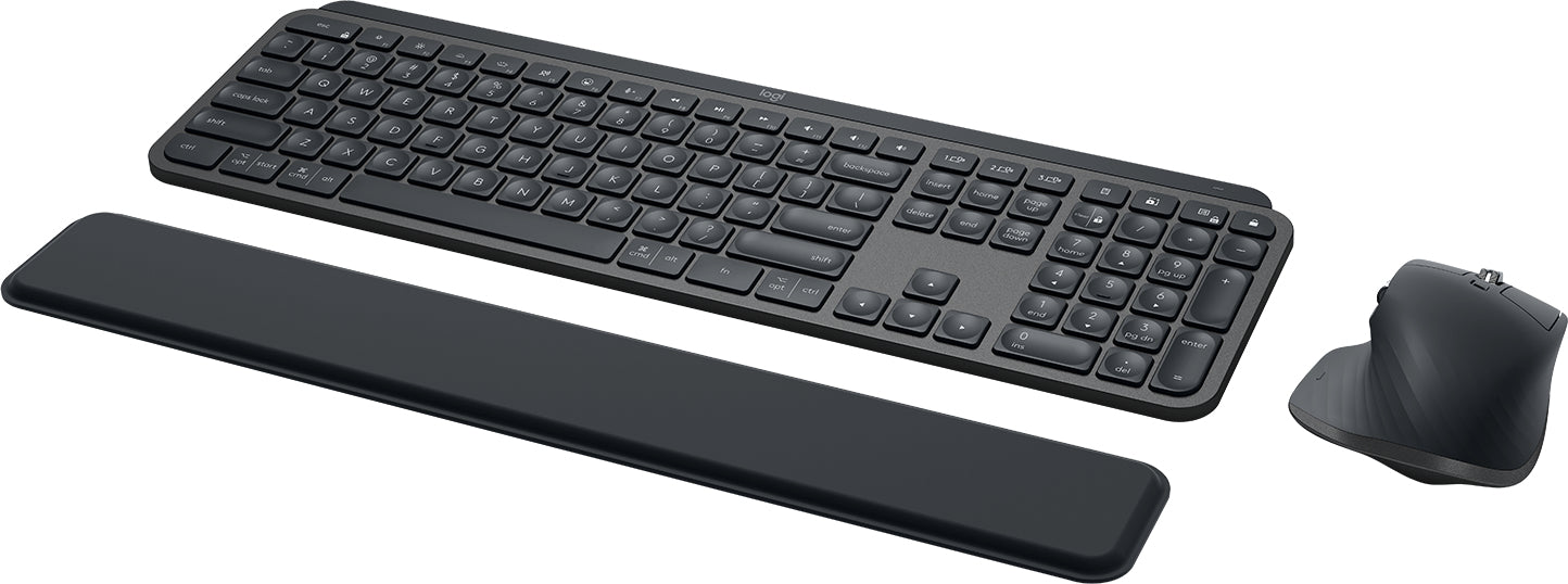 Logitech MX Keys Combo for Business keyboard Mouse included Office RF Wireless + Bluetooth QWERTY US English Graphite