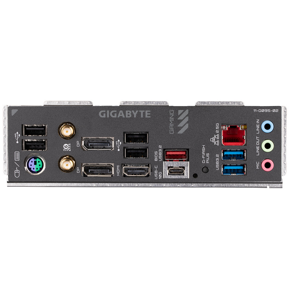 GIGABYTE B650M GAMING X AX - Supports AMD AM5 CPUs, 6+2+1 Phases Digital VRM, up to 8000MHz DDR5 (OC), 2xPCIe 4.0 M.2, Wi-Fi 6E, 2.5GbE LAN, USB 3.2 Gen 2