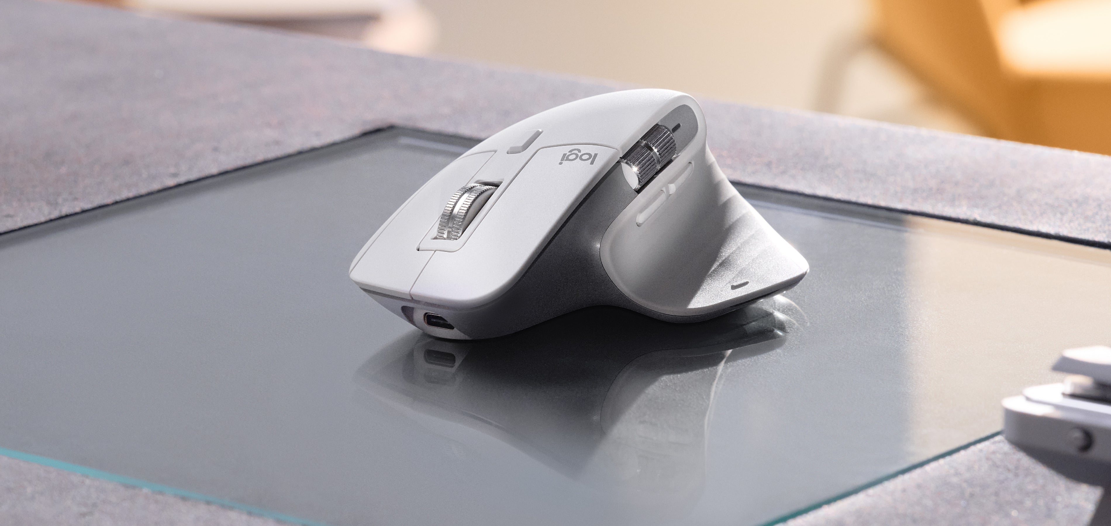 Logitech MX Master 3S for Mac mouse Office Right-hand RF Wireless + Bluetooth Laser 8000 DPI