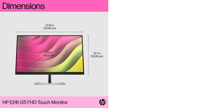 HP E24t G5 FHD Touch Monitor