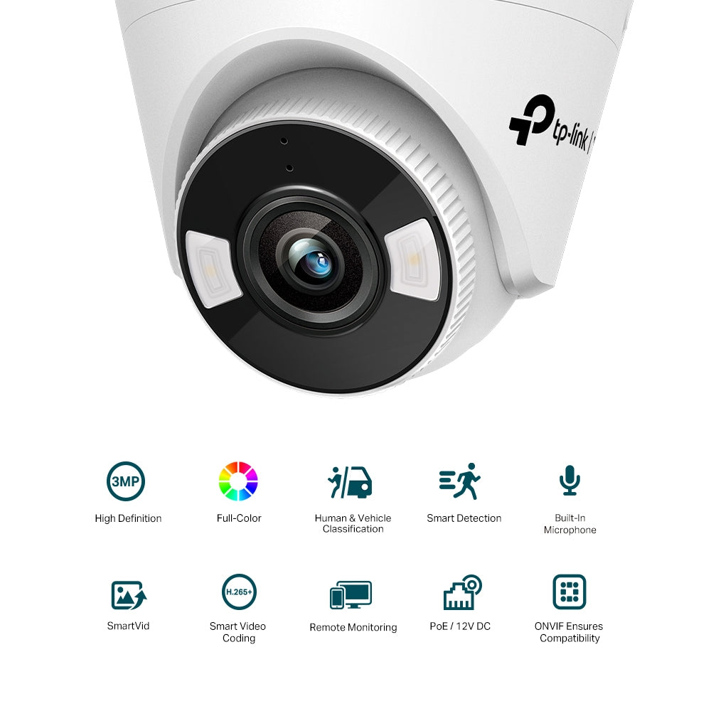 TP-Link VIGI C430 Dome IP security camera Indoor & outdoor 2304 x 1296 pixels Ceiling