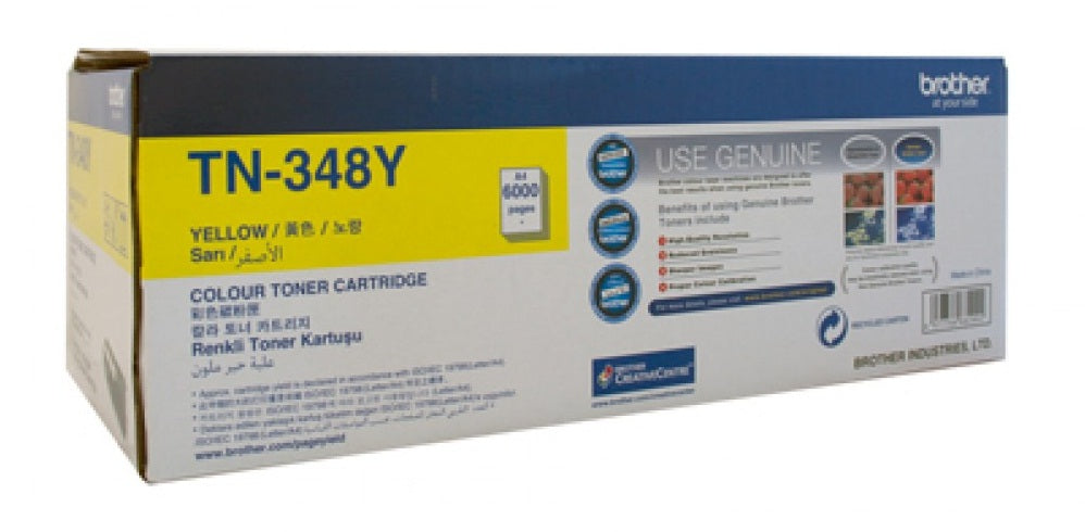 Brother TN-348Y toner cartridge 1 pc(s) Original Yellow