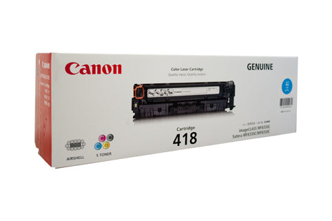 Canon 418 C toner cartridge 1 pc(s) Original Cyan