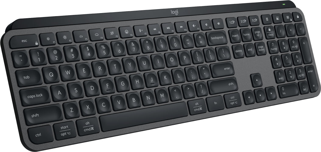 Logitech MX Keys S keyboard Universal RF Wireless + Bluetooth QWERTY Turkish Graphite