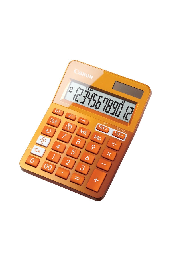 Canon LS-123k calculator Desktop Basic Orange