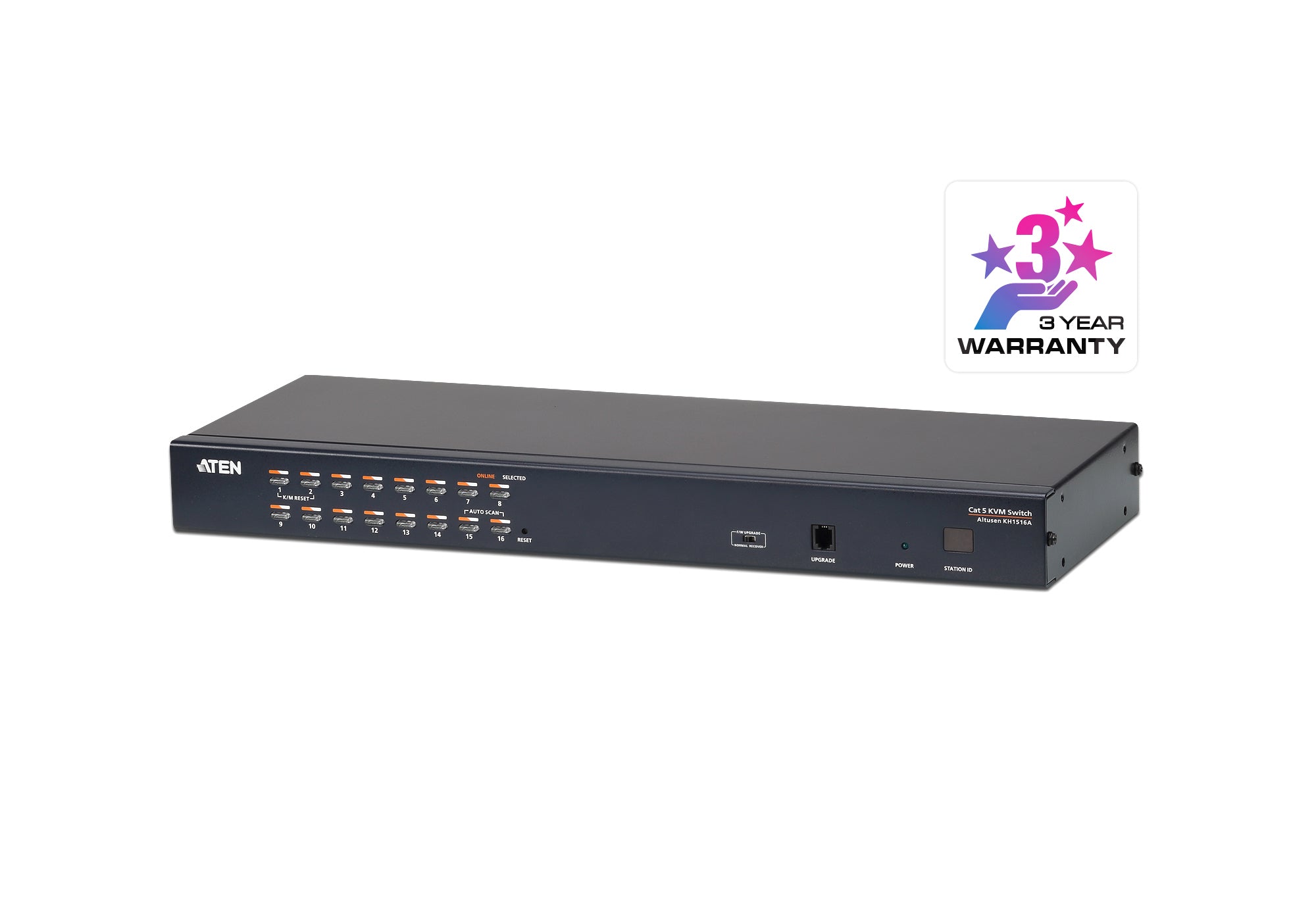 ATEN 16-Port Cat 5e/6 KVM Switch