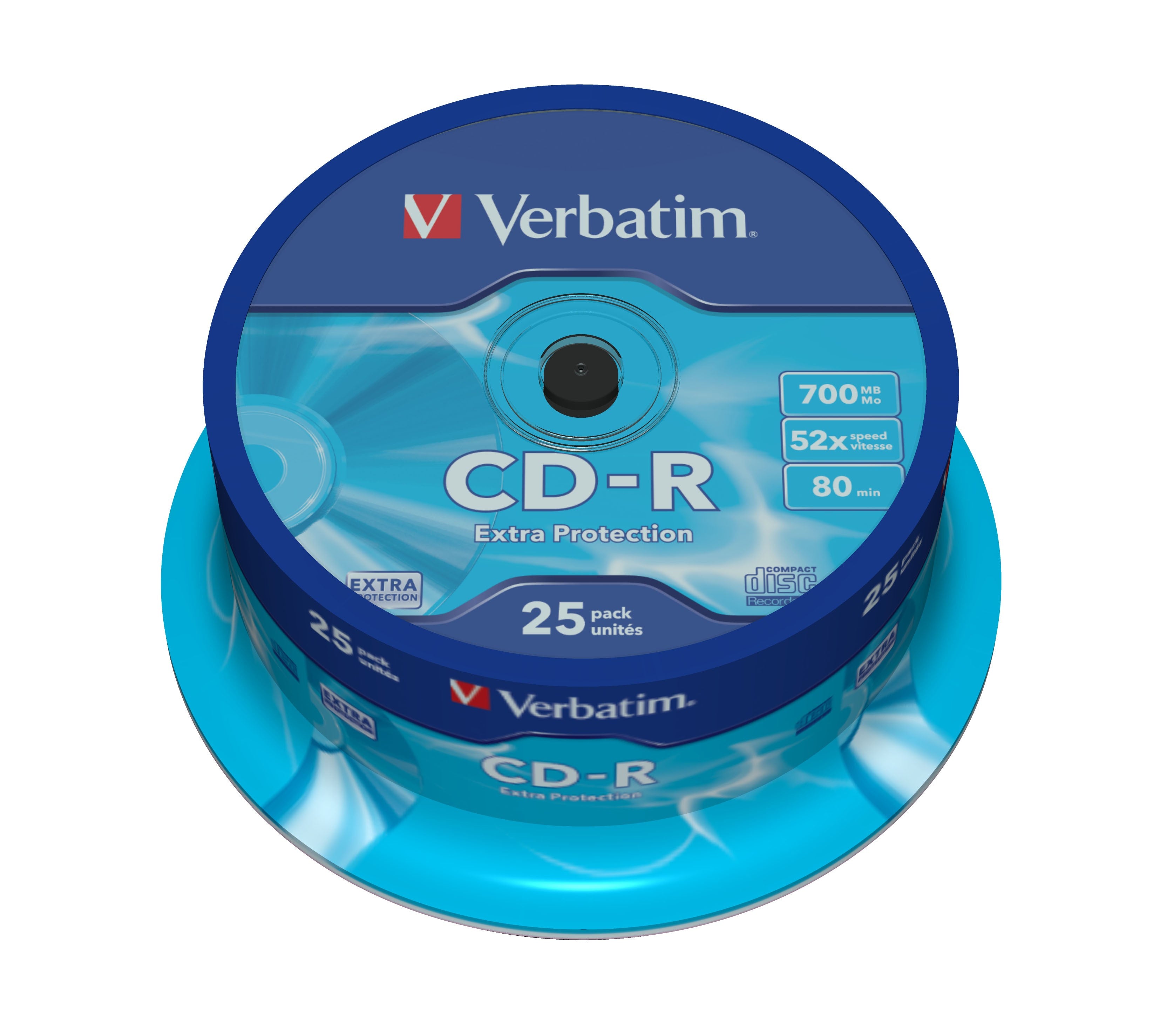 Verbatim CD-R Extra Protection 700 MB 52x 25 pc(s)