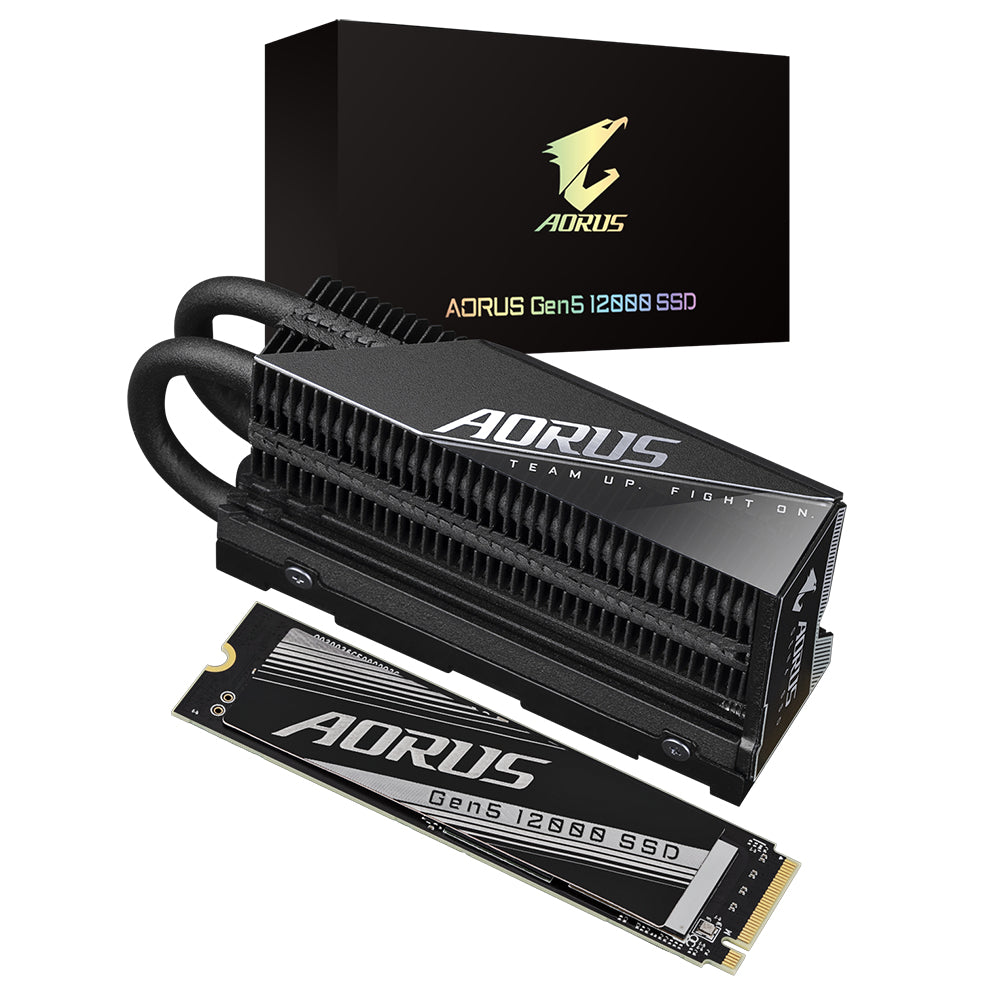 GIGABYTE AORUS Gen5 12000 1 TB M.2 PCI Express 5.0 NVMe 3D TLC NAND