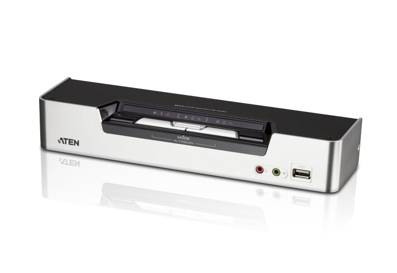 ATEN CS1642A-AT-U KVM switch Rack mounting Black, Silver