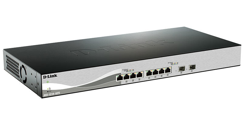 D-Link DXS-1210-10TS network switch Managed L2/L3 10G Ethernet (100/1000/10000) 1U Black, Silver