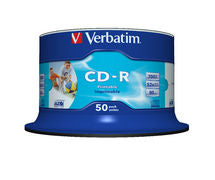 Verbatim CD-R InkJet 700 MB 52x 50 pc(s)