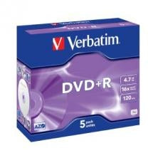 Verbatim DVD+R 4.7 GB 5 pc(s)