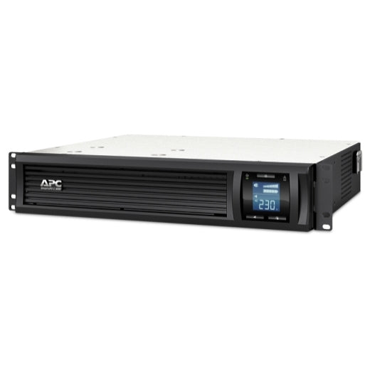 APC Smart-UPS C, Line Interactive, 3kVA, Rackmount 2U, 230V, 8x IEC C13+1x IEC C19 outlets, USB and Serial communication, AVR, Graphic LCD