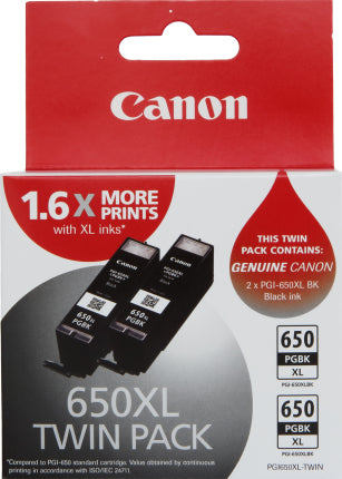 Canon PGI-650XLBK-TWIN ink cartridge Original Black