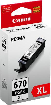 Canon PGI-670XLBK ink cartridge Original Black