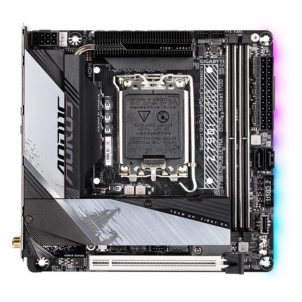 GIGABYTE Z790I AORUS ULTRA (rev. 1.0) Intel Z790 Express LGA 1700 mini ITX