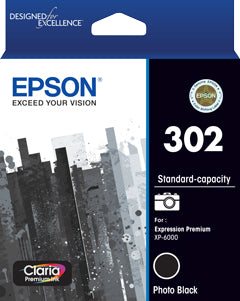 Epson 302 ink cartridge 1 pc(s) Standard Yield Black