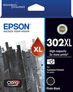 Epson 302XL ink cartridge High (XL) Yield Black