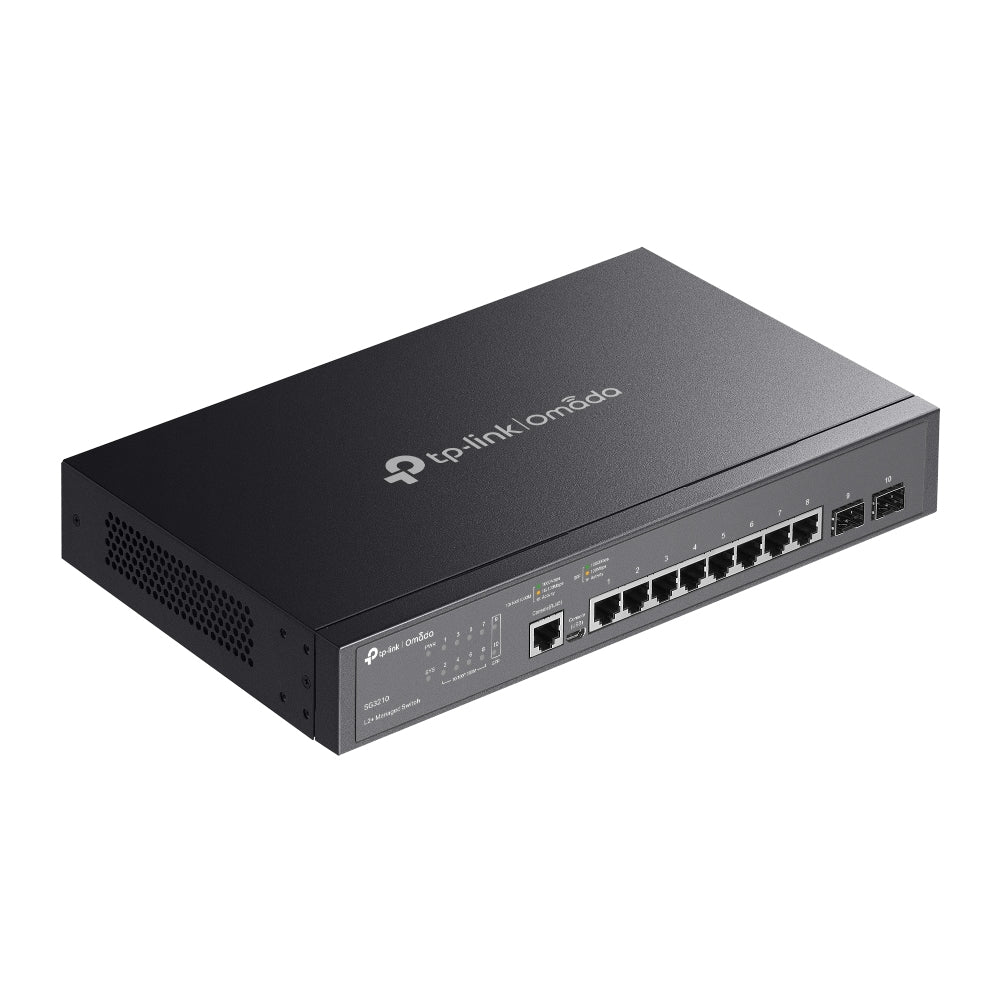 TP-Link Omada 8-Port Gigabit L2+ Managed Switch with 2 SFP Slots