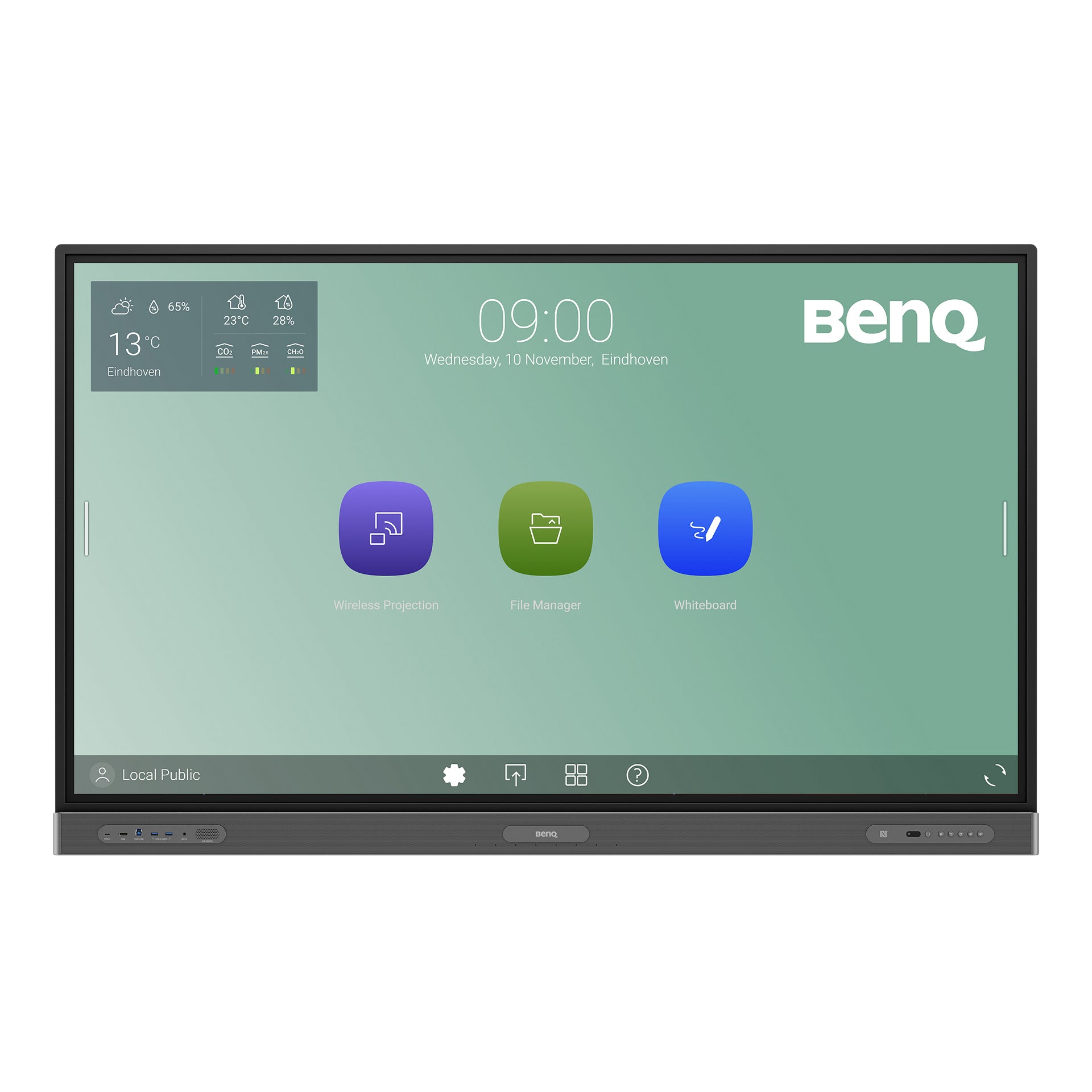 BenQ RP7503 Interactive flat panel 190.5 cm (75