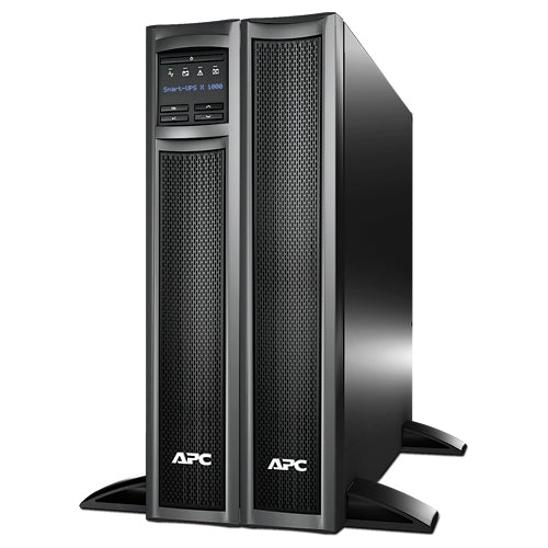 APC Smart-UPS X, Line Interactive, 1000VA, Rack/tower convertible 2U, 230V, 8x C13 IEC, SmartSlot, Extended runtime