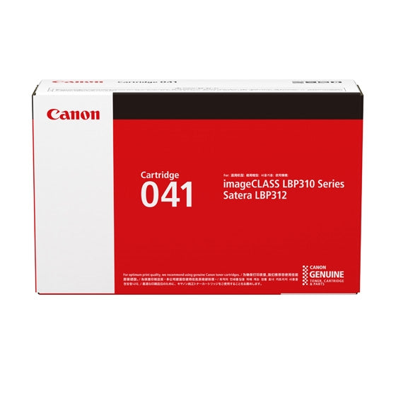 Canon CRG-041 toner cartridge 1 pc(s) Original Black