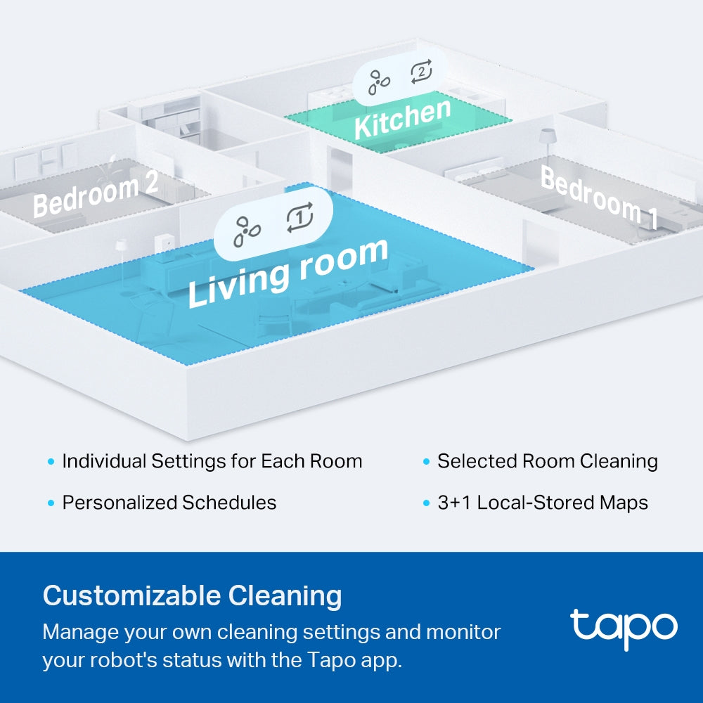 TP-Link Tapo LiDAR Navigation Robot Vacuum