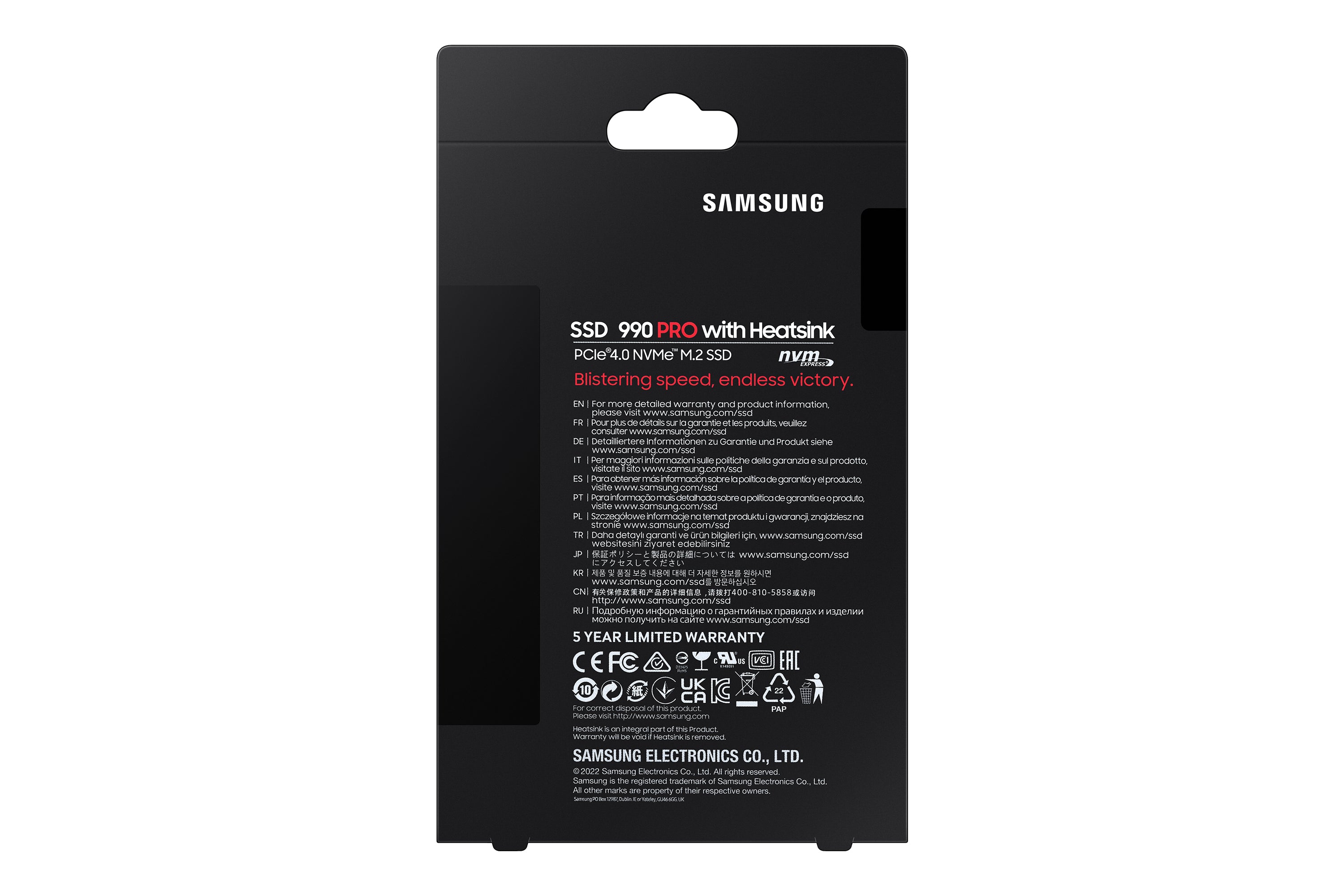 Samsung 990 Pro 4 TB M.2 PCI Express 4.0 NVMe V-NAND TLC