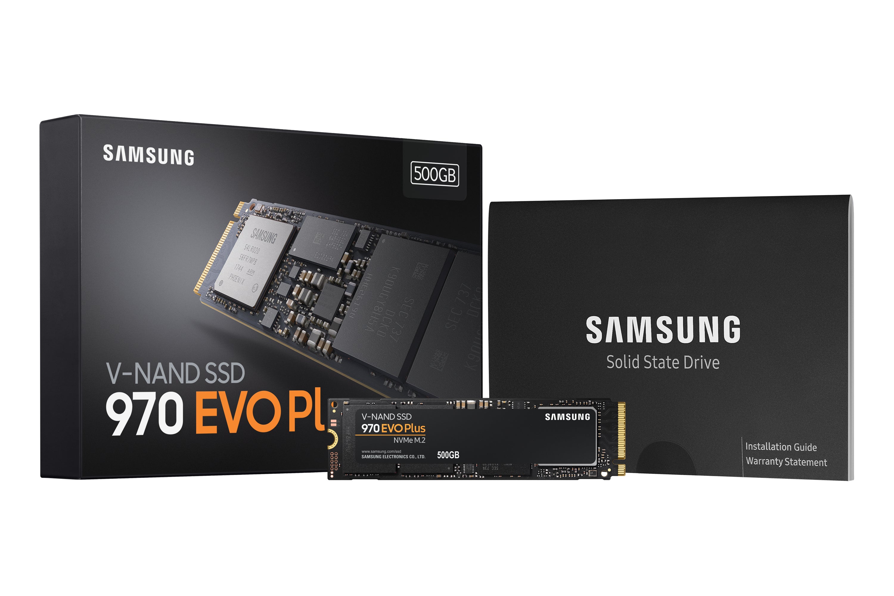 Samsung 970 EVO Plus 500 GB M.2 PCI Express 3.0 NVMe V-NAND MLC