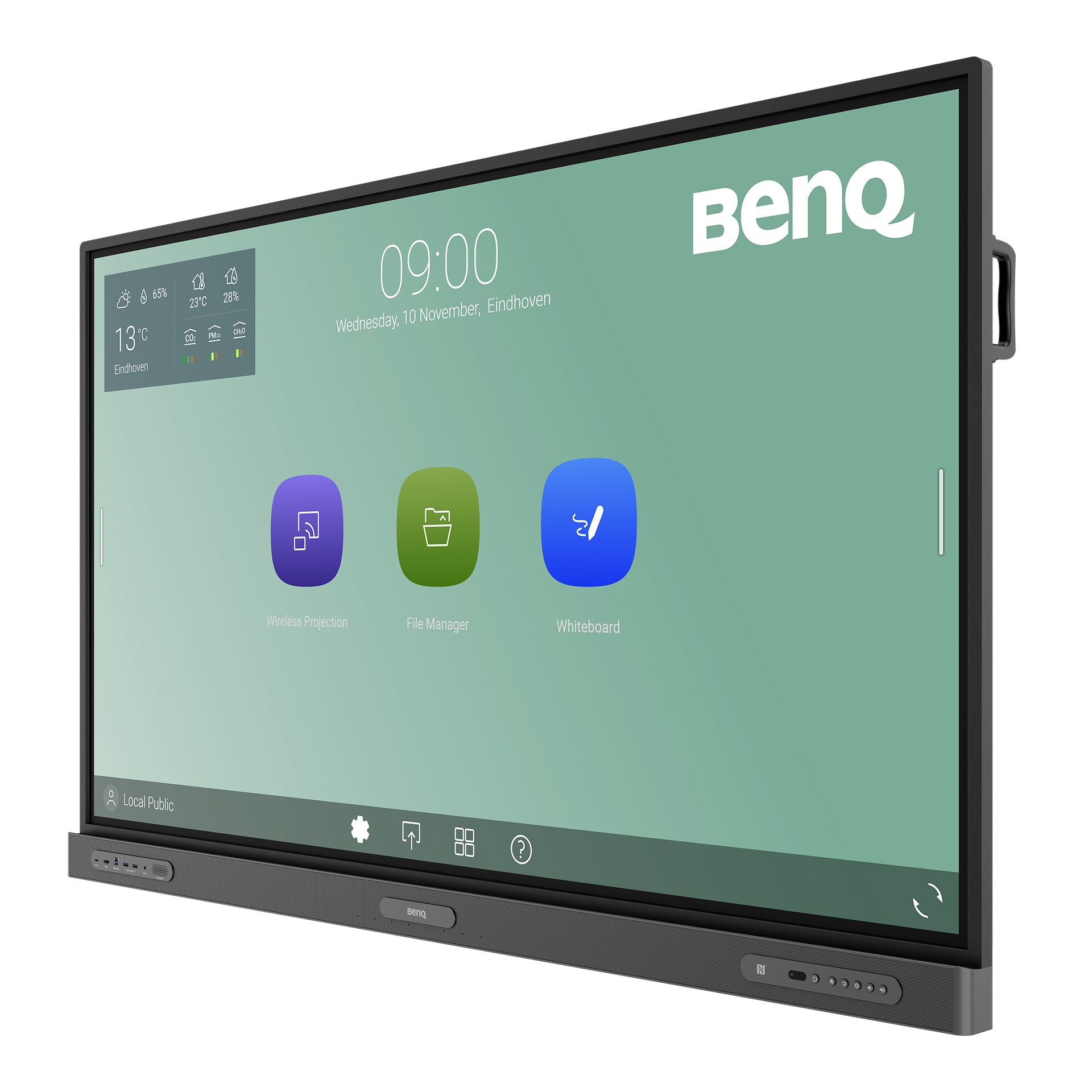 BenQ RP7503 Interactive flat panel 190.5 cm (75