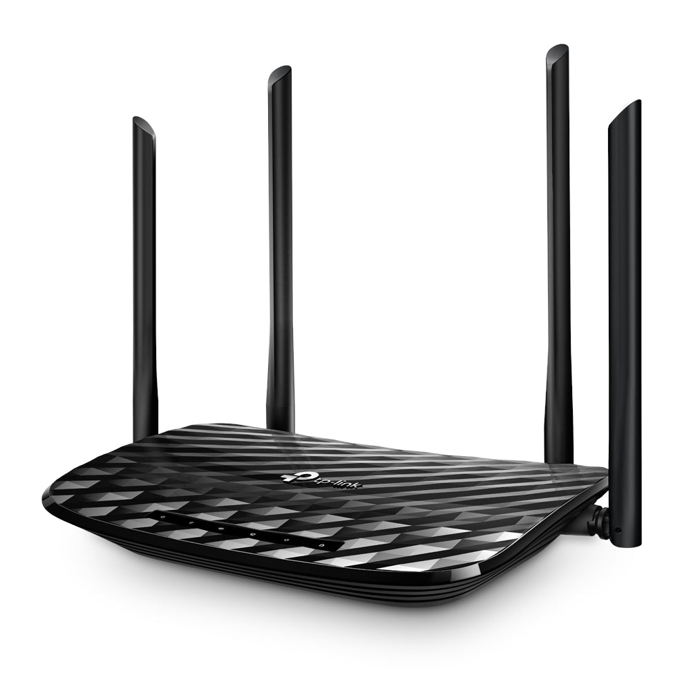 TP-Link AC1200 wireless router Gigabit Ethernet Dual-band (2.4 GHz / 5 GHz) Black