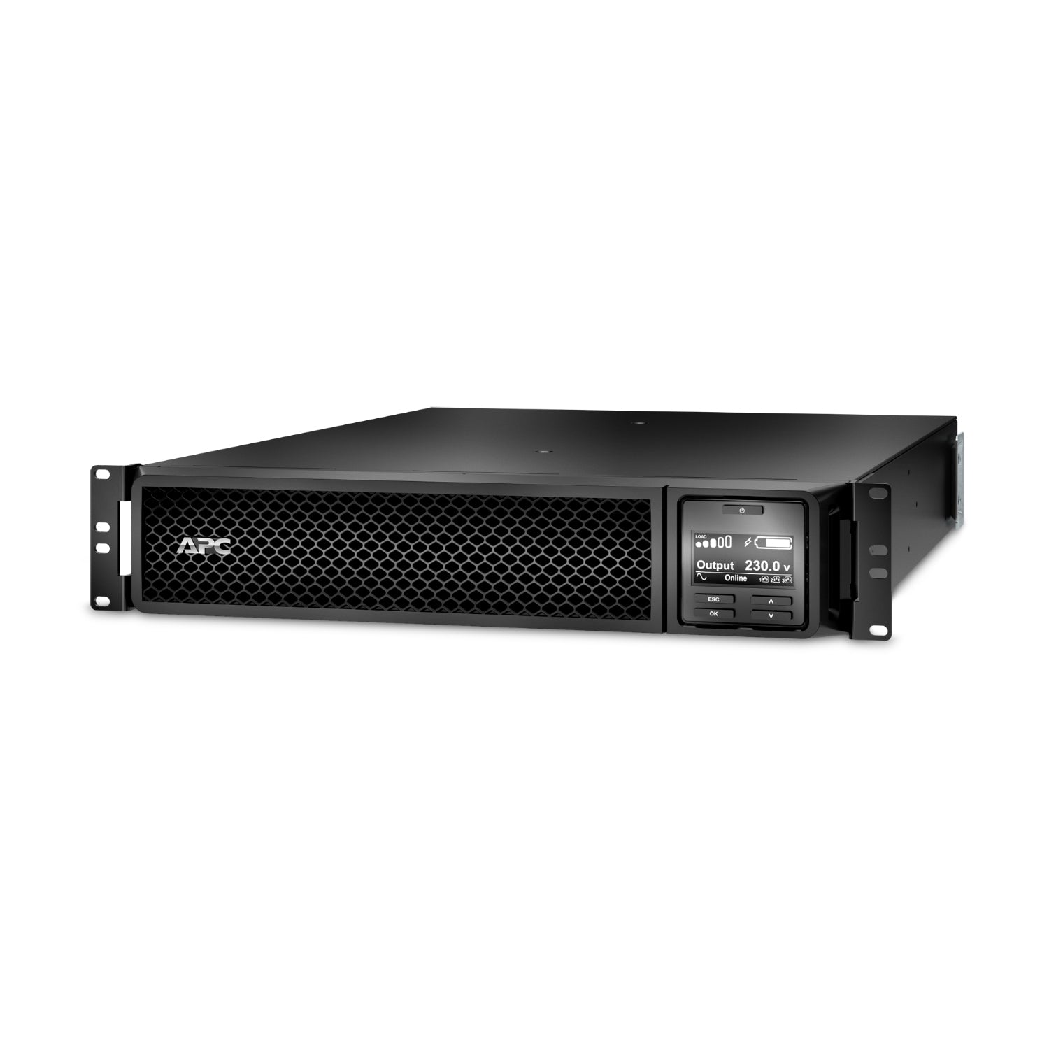 APC Smart-UPS On-Line, 1000VA/1000W, Rackmount 2U, 230V, 6x C13 IEC outlets, Network Card, Extended runtime, W/ rail kit