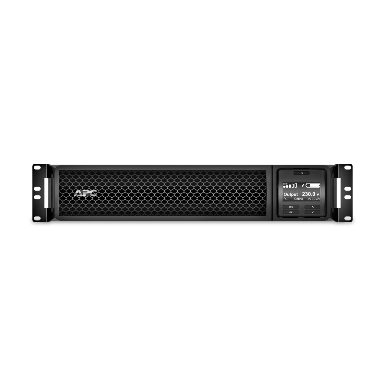 APC Smart-UPS On-Line, 1000VA/1000W, Rackmount 2U, 230V, 6x C13 IEC outlets, Network Card, Extended runtime, W/ rail kit