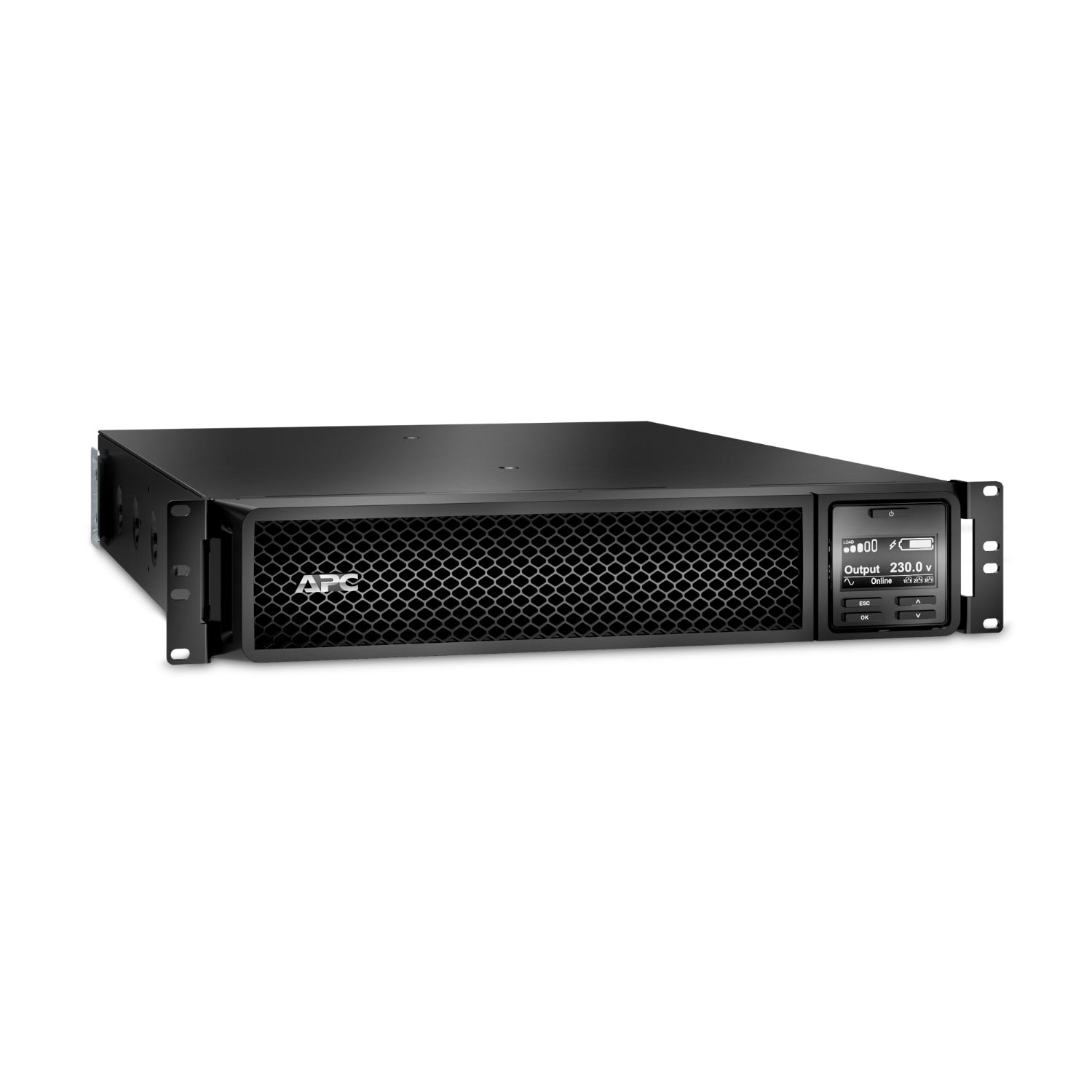 APC Smart-UPS On-Line, 1000VA/1000W, Rackmount 2U, 230V, 6x C13 IEC outlets, Network Card, Extended runtime, W/ rail kit