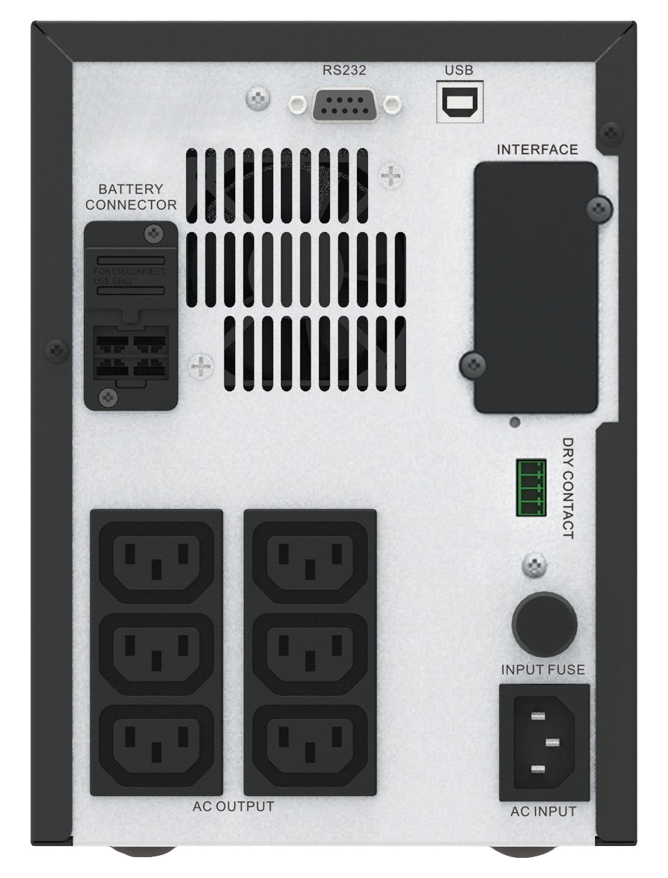 APC Easy UPS 1 Ph Line Interactive, 1000VA, Tower, 230V, 6 IEC C13 outlets, AVR, Dry Contact, LCD, W/O Network Card support