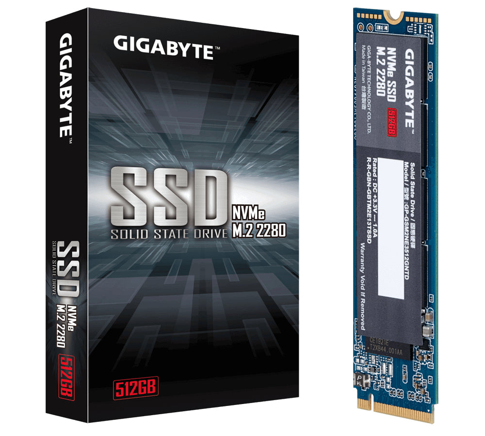 GIGABYTE GP-GSM2NE3512GNTD internal solid state drive 512 GB M.2 PCI Express 3.0 NVMe