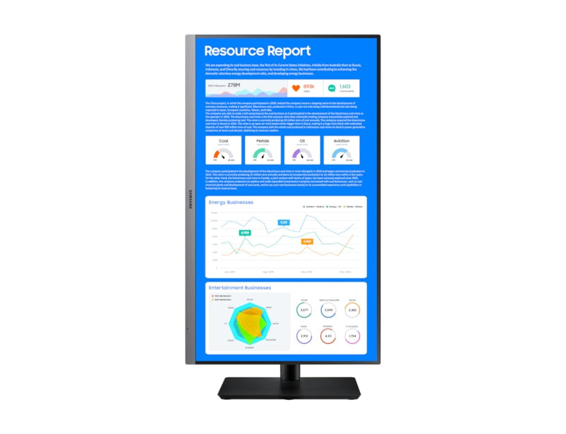 Samsung LS24R650FD computer monitor 61 cm (24