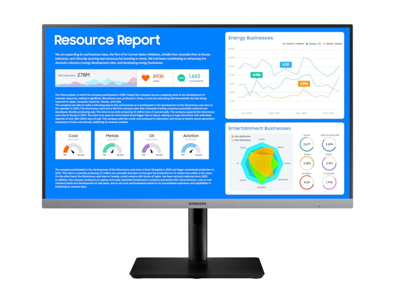 Samsung LS24R650FD computer monitor 61 cm (24