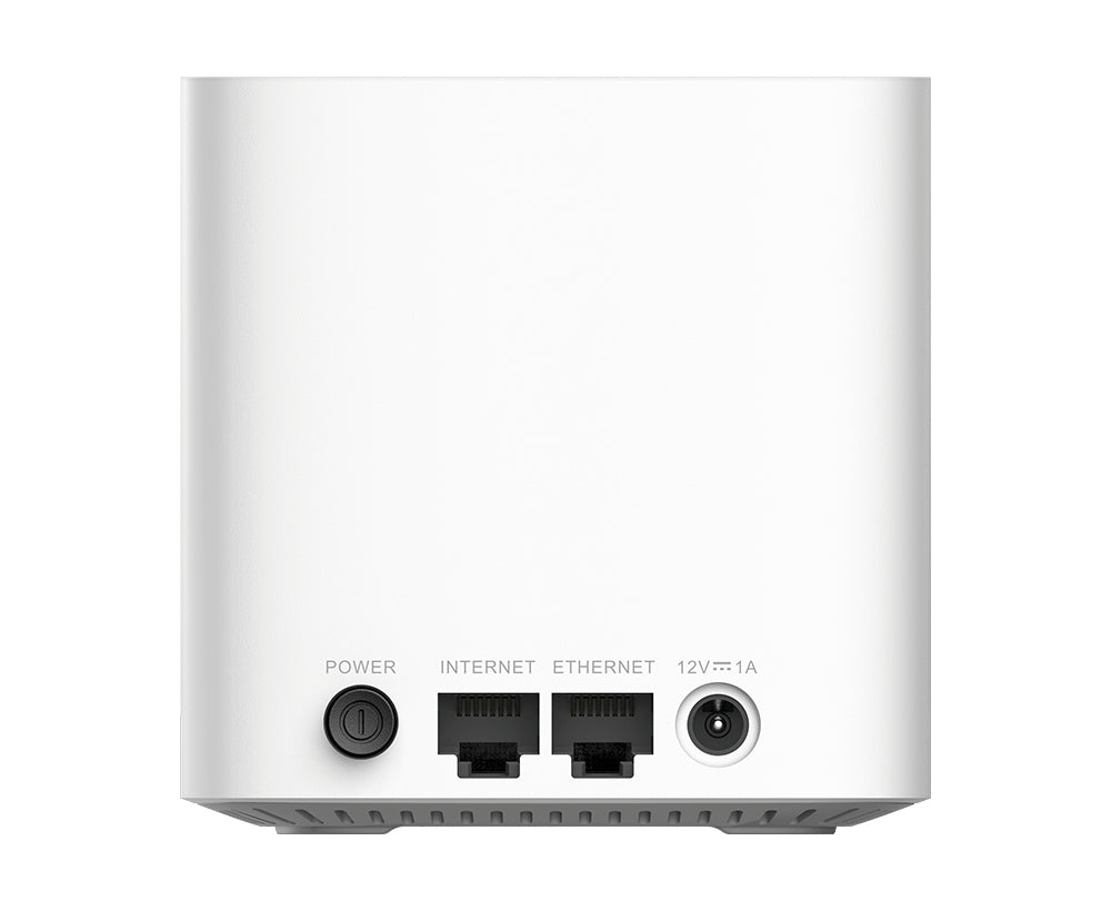 D-Link AC1200 Dual Band Seamless Mesh Wi-Fi System, White (Pack of 2)