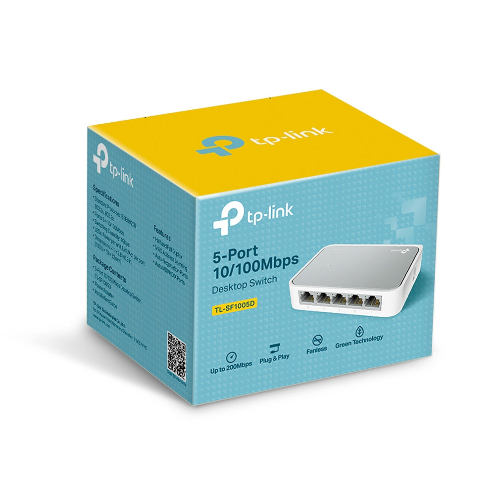 TP-Link TL-SF1005D network switch Unmanaged Fast Ethernet (10/100)