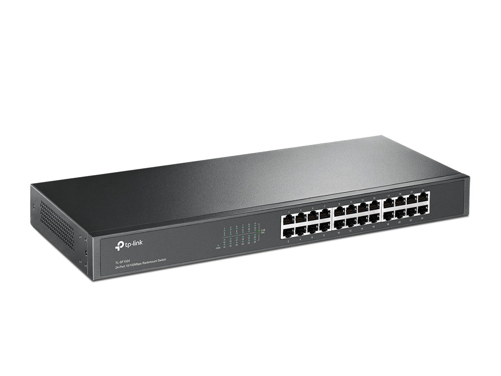 TP-Link TL-SF1024 network switch Unmanaged Fast Ethernet (10/100) Black