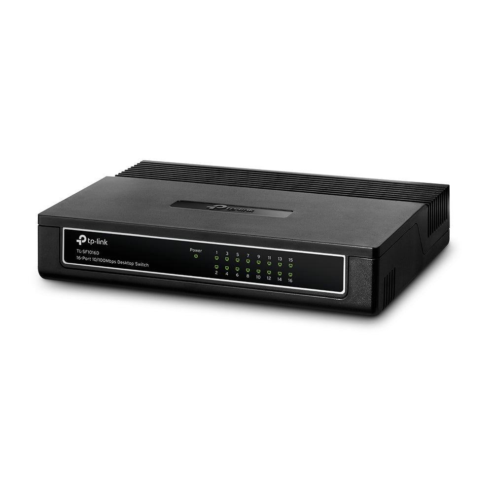 TP-Link TL-SF1016D network switch Fast Ethernet (10/100) Black