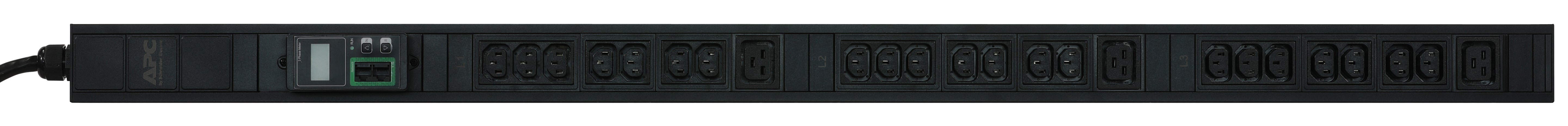 APC EPDU1216M power distribution unit (PDU) 42 AC outlet(s) 0U Black