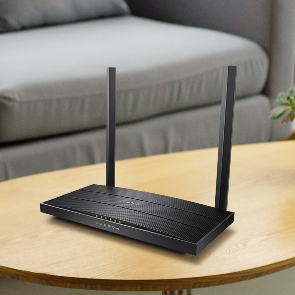 TP-Link Archer AC1200 MU-MIMO VDSL/ADSL Wireless Modem Router, Black